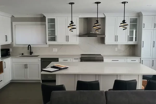 white modern kitchen